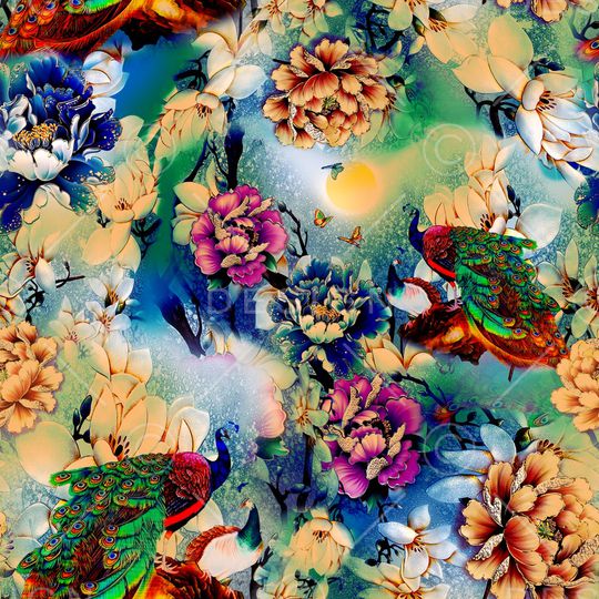 香云纱印花华亿平台图片