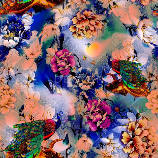 香云纱印花华亿平台图片