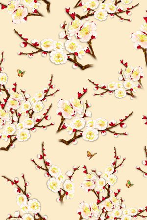 桃花印花华亿平台图片