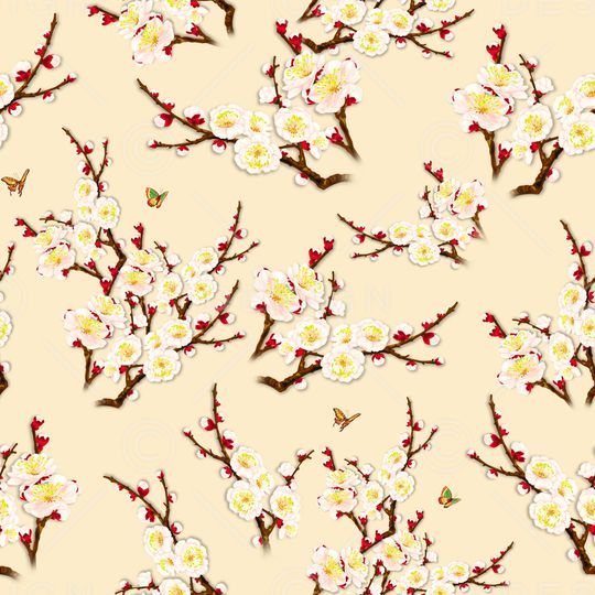 桃花印花华亿平台图片