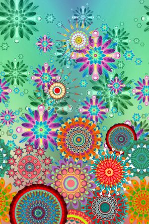 民族风印花华亿平台图片