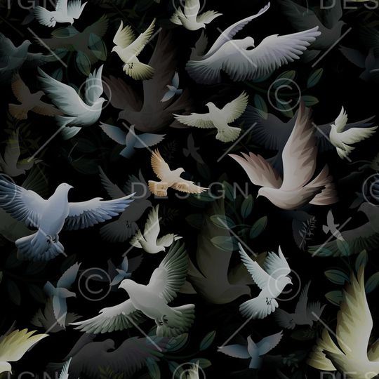 清新风印花华亿平台图片