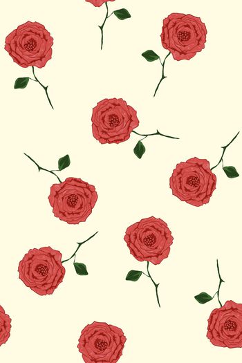 淡雅印花华亿平台图片