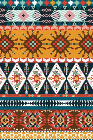 几何拼贴印花华亿平台图片