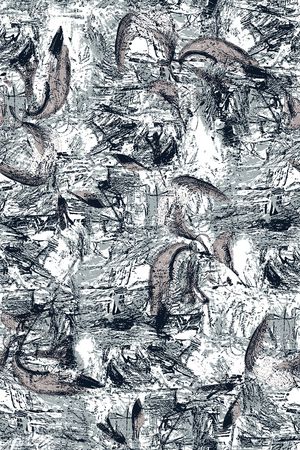 抽象纹理印花华亿平台图片