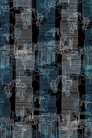 几何印花华亿平台图片