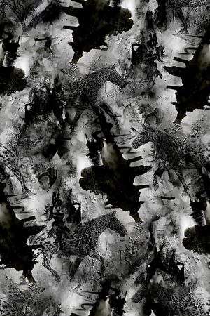 抽象纹理印花华亿平台图片