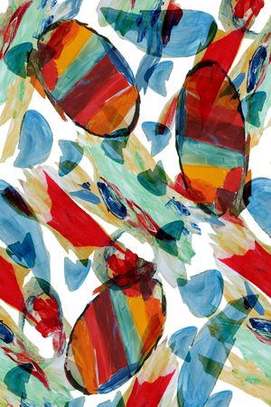 洋阳---抽象印花华亿平台图片