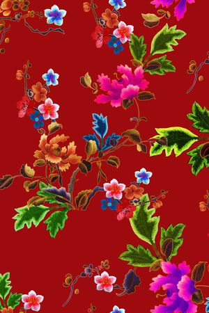 香云纱印花华亿平台图片