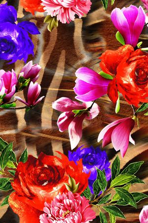 香云纱印花华亿平台图片