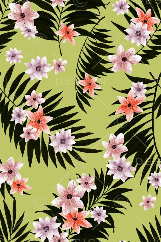 花朵印花华亿平台图片