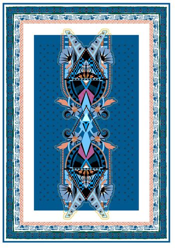 复古印花华亿平台图片