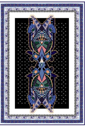 复古印花华亿平台图片