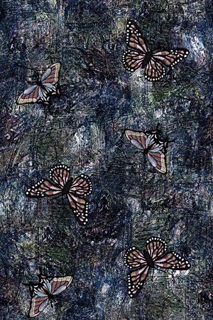 抽象纹理印花华亿平台图片