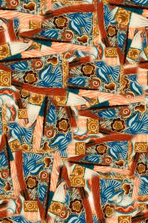 波西米亚印花华亿平台图片