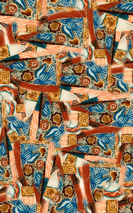 波西米亚印花华亿平台图片