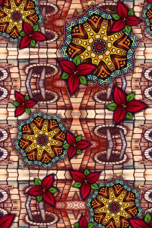 波西米亚印花华亿平台图片