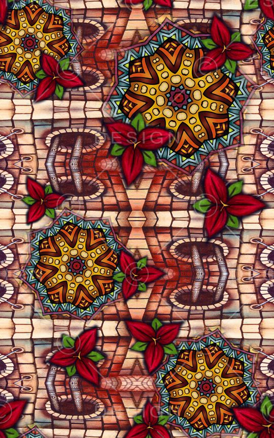 波西米亚印花华亿平台图片