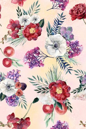 水彩印花华亿平台图片