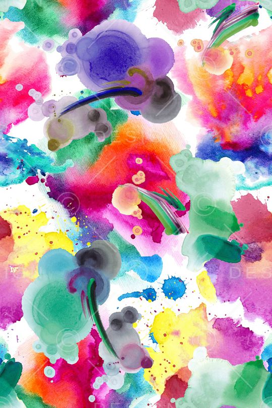 水彩印花华亿平台图片