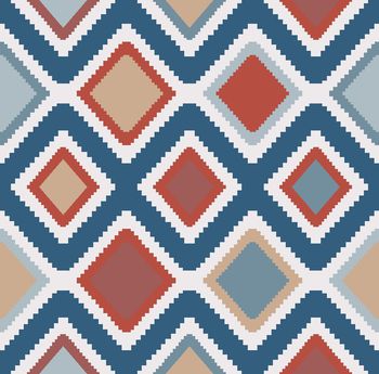 小方块印花华亿平台图片