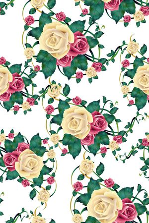 牡丹印花华亿平台图片