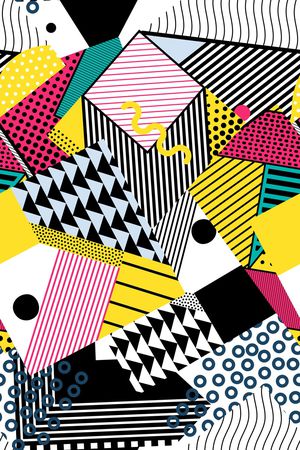 不规则几何印花华亿平台图片