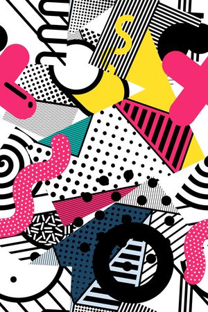 不规则几何印花华亿平台图片