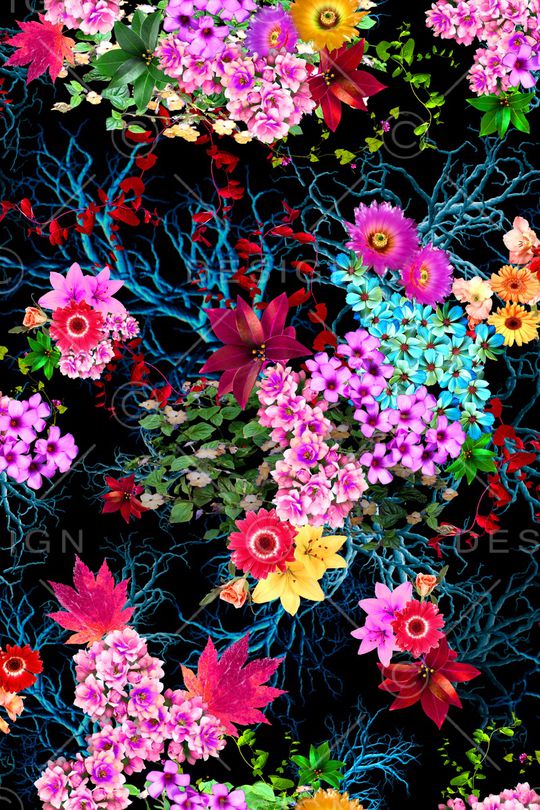 小碎花印花华亿平台图片