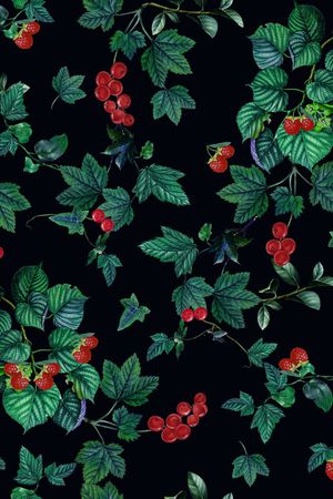 葡萄藤印花华亿平台图片