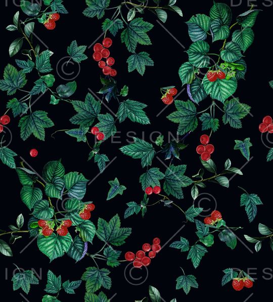 葡萄藤印花华亿平台图片