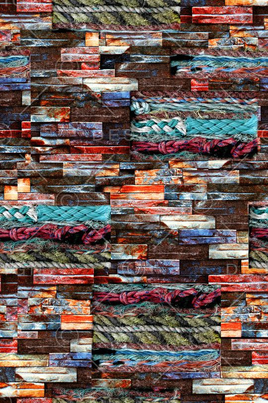 抽象印花华亿平台图片