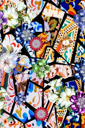 艺术彩色印花华亿平台图片