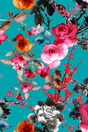 艺术彩色印花华亿平台图片