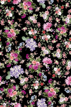 小碎花印花华亿平台图片