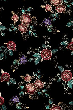 刺绣印花华亿平台图片