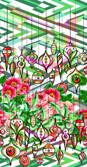 中国风印花华亿平台图片