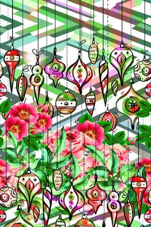 中国风印花华亿平台图片