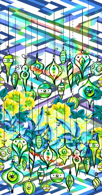 865118-几何条子玫瑰花3号