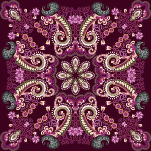 民族风印花华亿平台图片