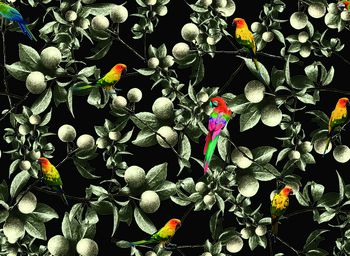 中国风印花华亿平台图片