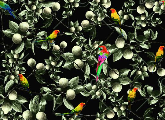 中国风印花华亿平台图片