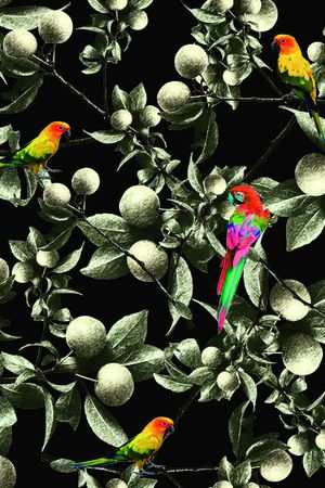 中国风印花华亿平台图片