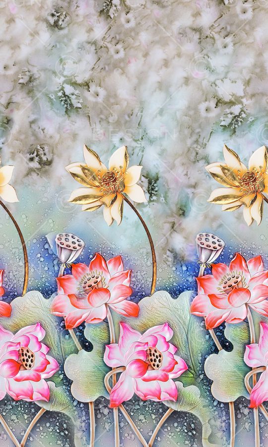 水彩印花华亿平台图片