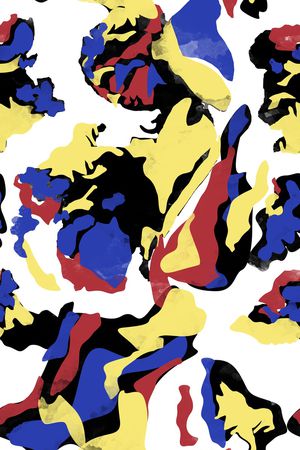 抽象印花华亿平台图片