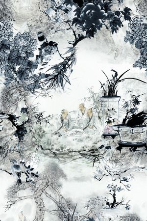 国画印花华亿平台图片