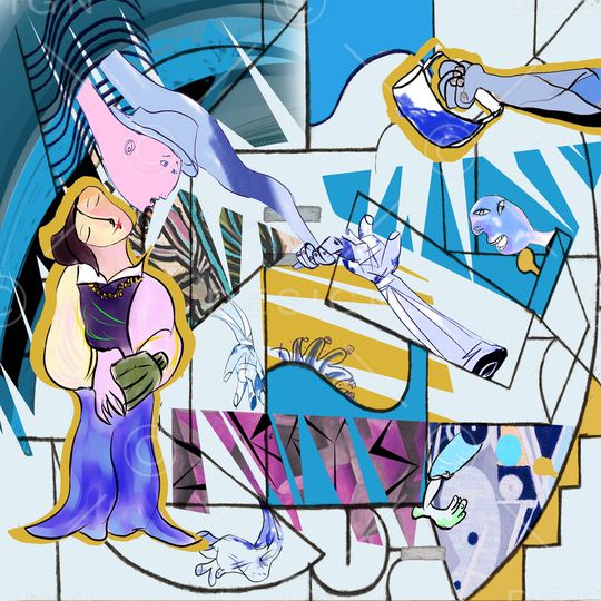 彩色印花华亿平台图片