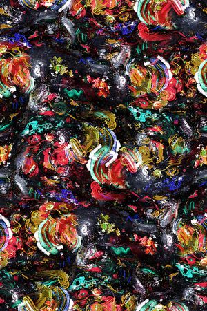 抽象印花华亿平台图片