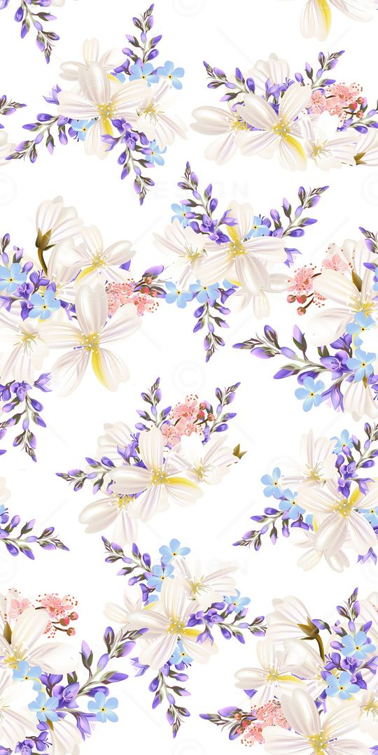 清新印花华亿平台图片