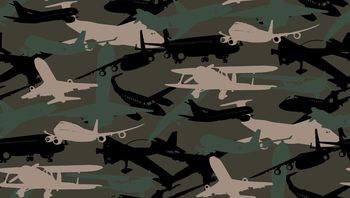 卡通迷彩印花华亿平台图片